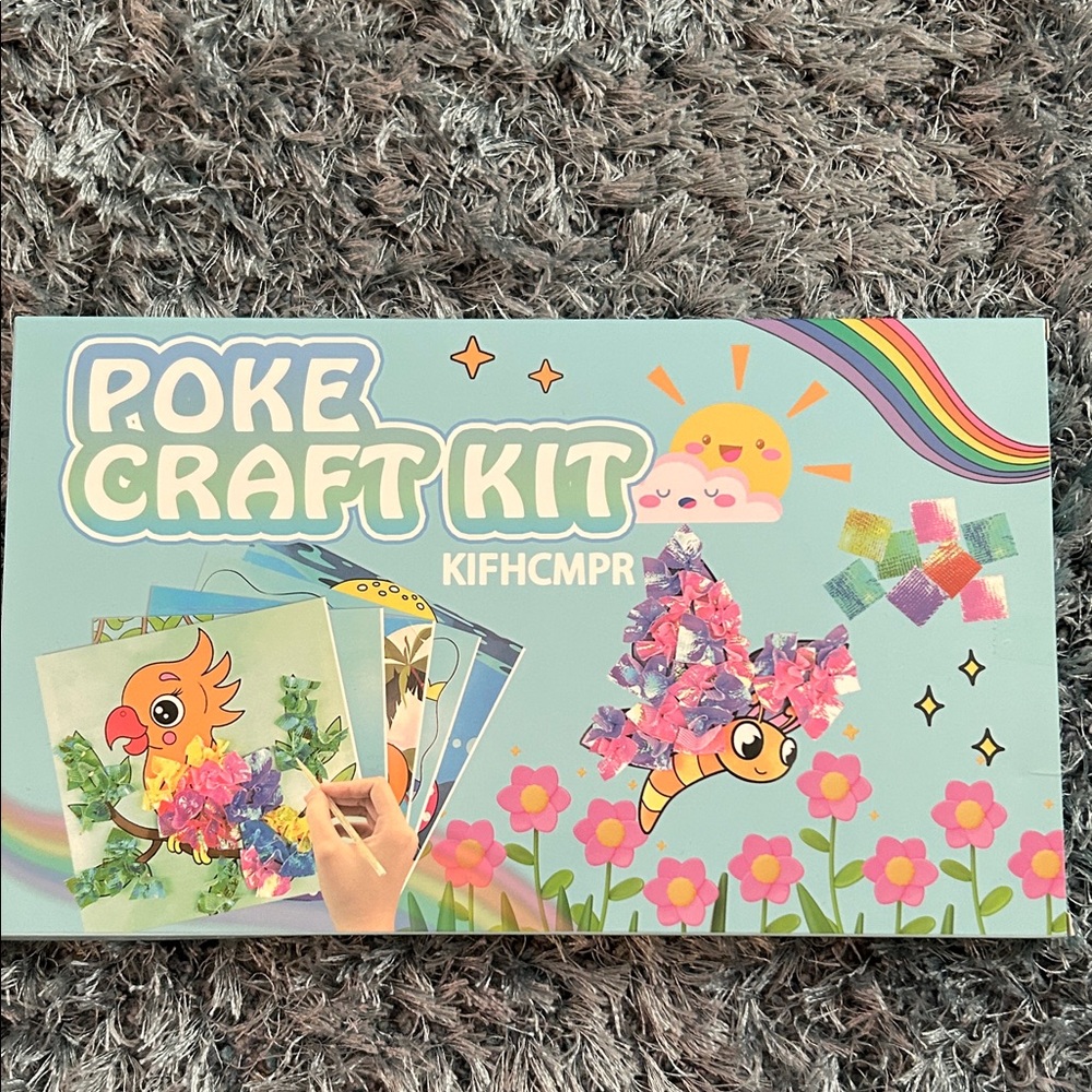 Poke Craft Kit for Kids - Animal